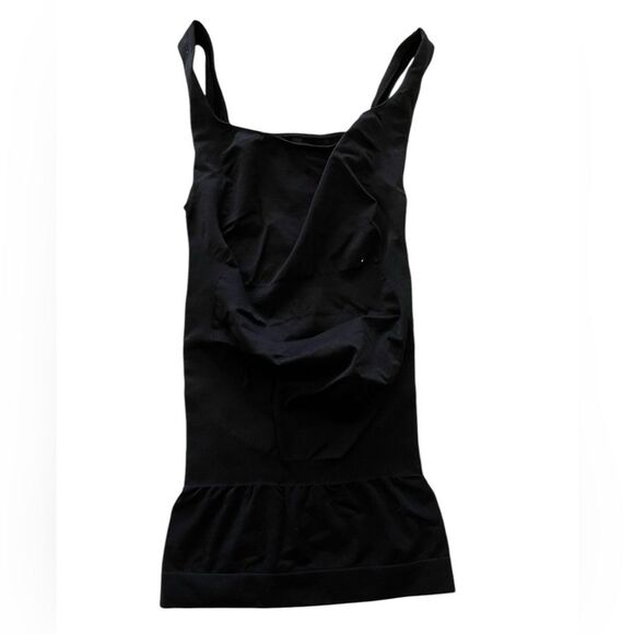 Blanqi Everyday Maternity Belly Support Seamless Tank Top Black Small - Picture 2 of 4